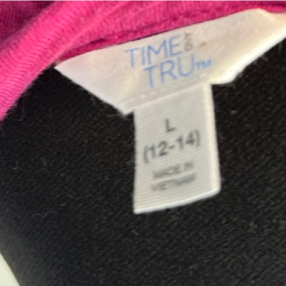Time and Tru Pink and Black Garment - Picture 2 of 7